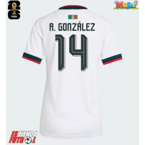 México Armando Gonzalez #14 Segunda Equipación Mujer Mundial 2026 Manga Corta